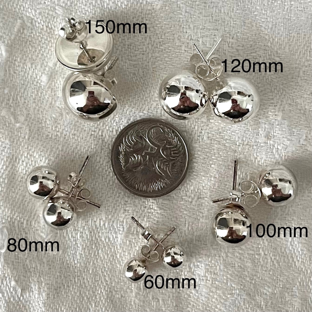 Sterling Silver Stud Earrings