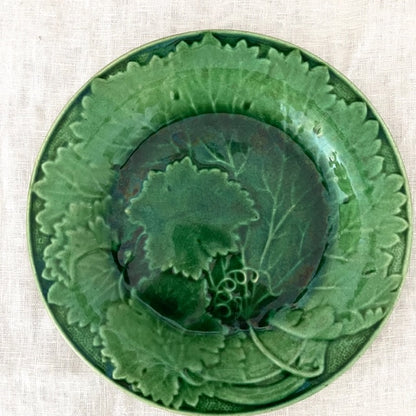 Vintage Majolica Plate