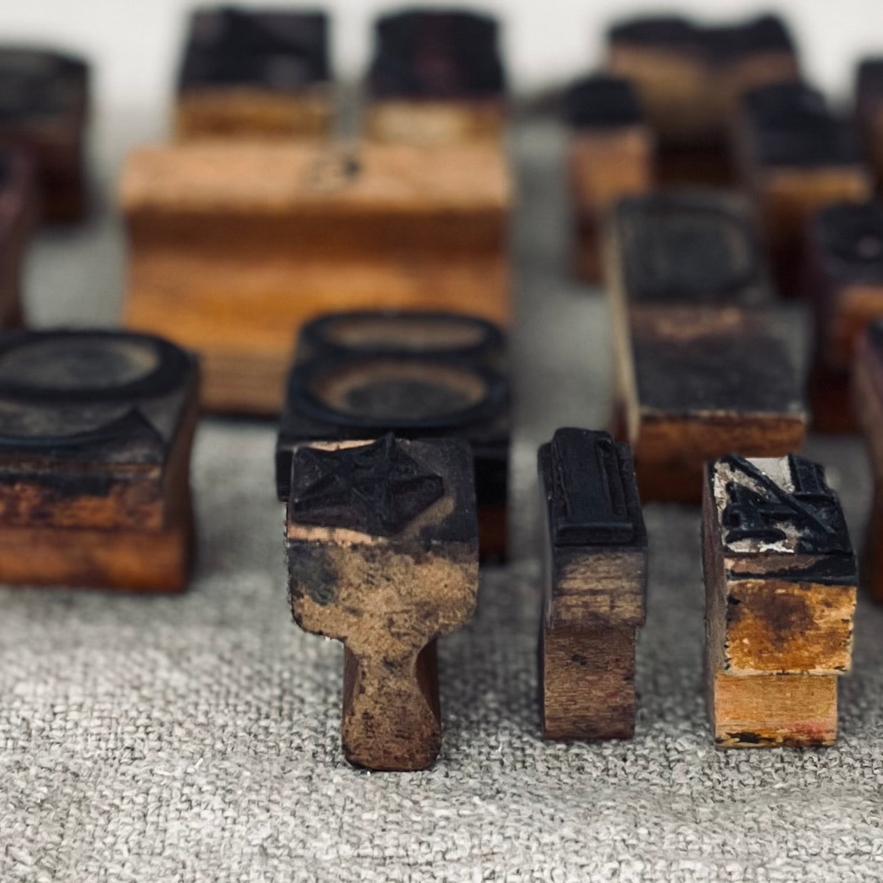 Vintage Wooden Stamps