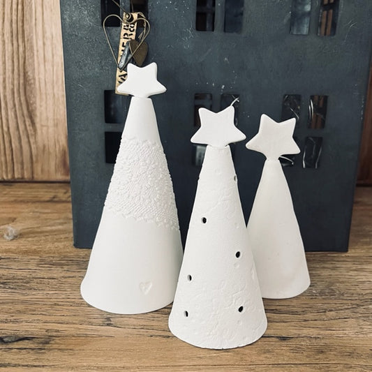 Porcelain Christmas Trees