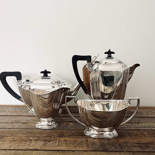 Art Deco Silver Tea Set