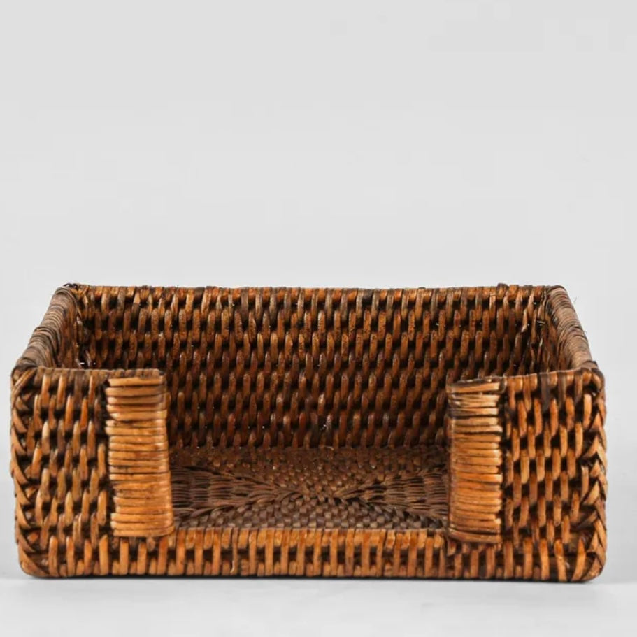 Rattan Napkin Box